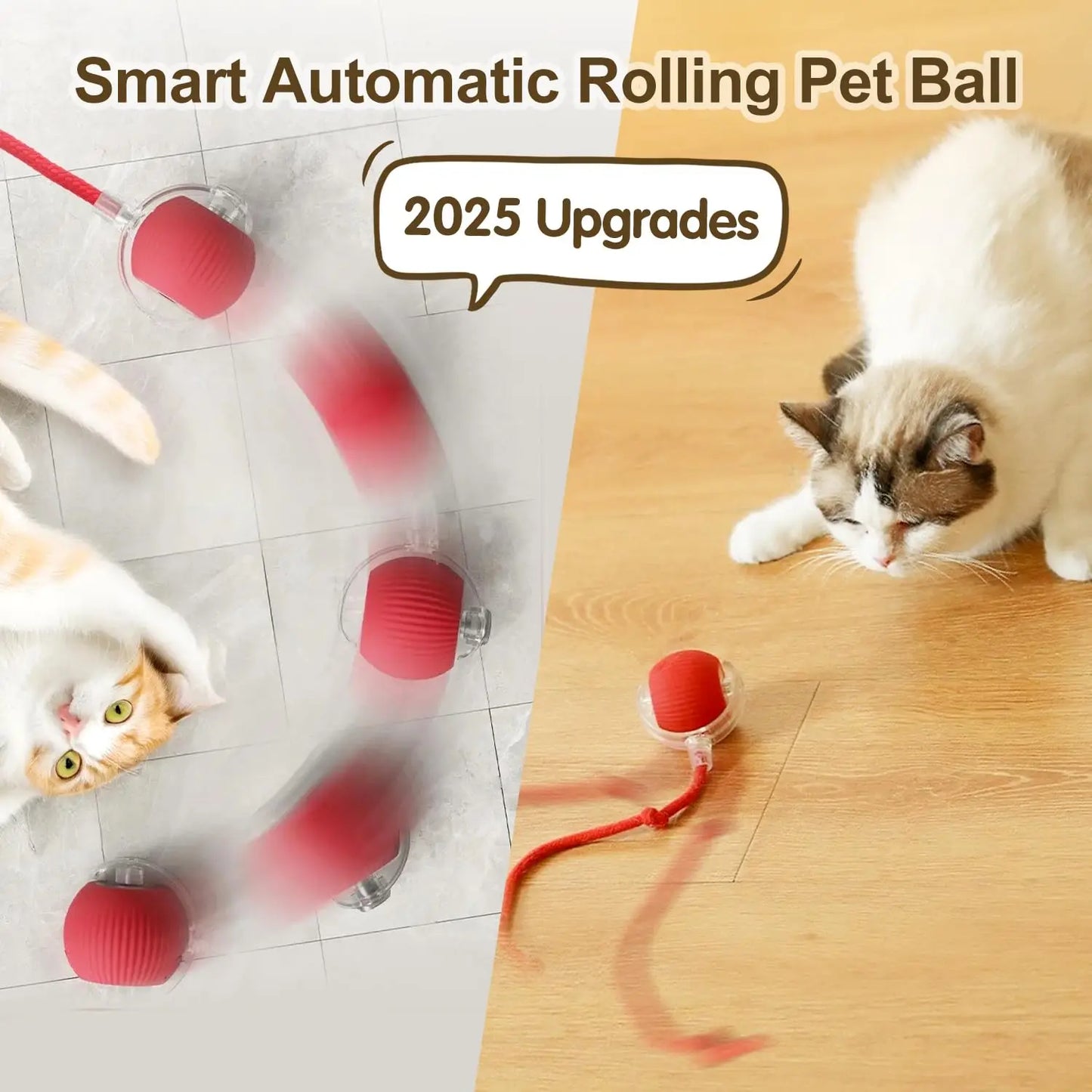 Interactive Automatic Cat Toy – Keeps Cats Active & Entertained